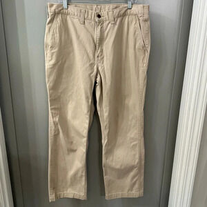 Carhartt relaxed fit khaki carpenter pants gorpcore outdoor hiking men sz 38x30